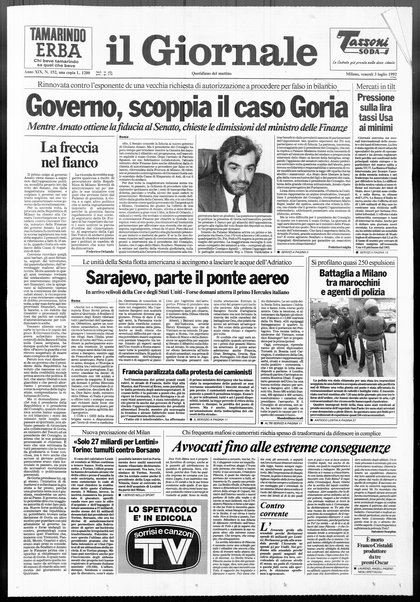 Il giornale : quotidiano del mattino